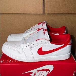 Air Jordan 1 Retro Low OG University Red CZ0790-161 Men’s Size 14